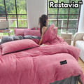 Coral Fleece Bed Cover – Experience Embracing Warmth for Cold Nights - Lamylie