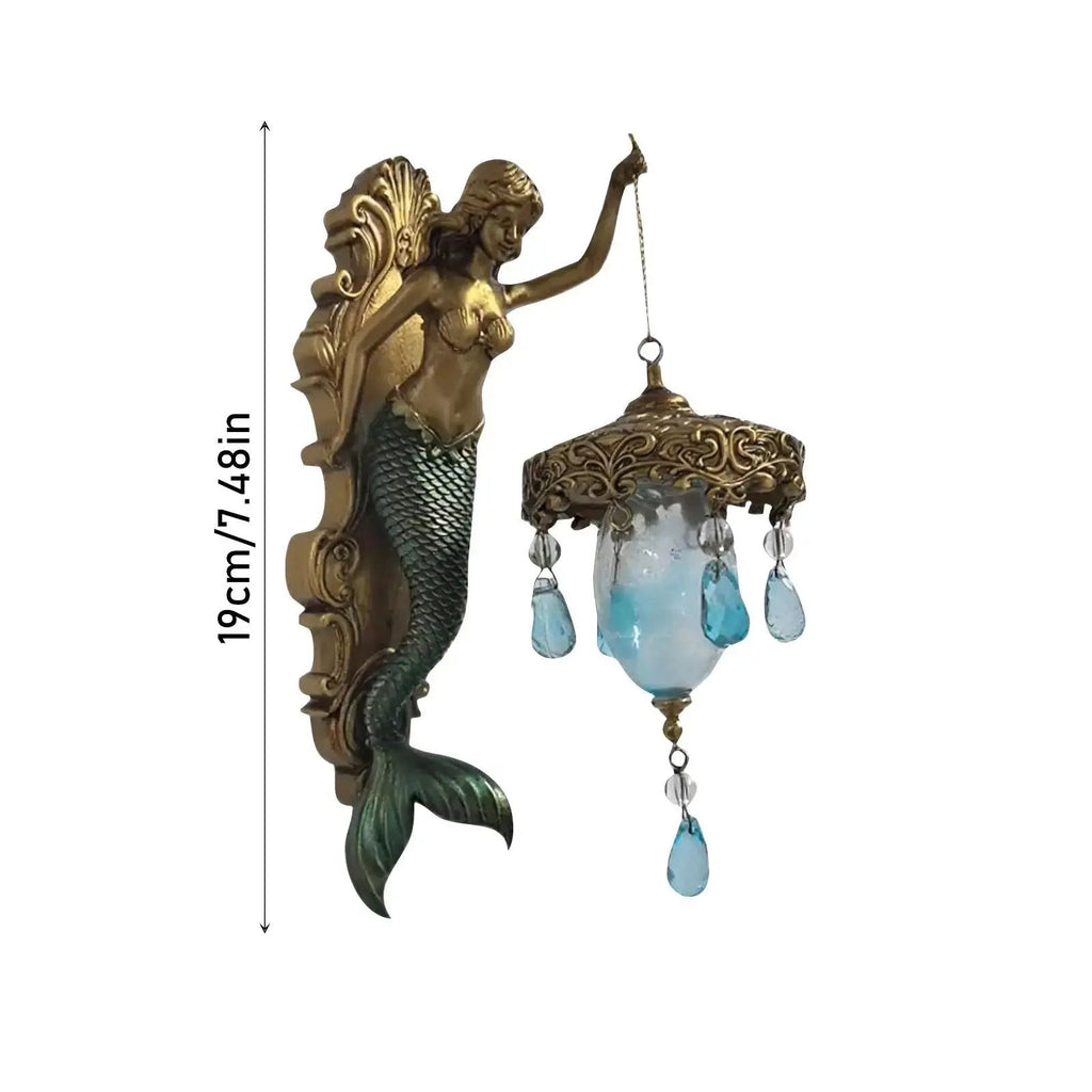 Baroque Style Mermaid Wall Lamp – Romantic Illumination for Your Home - Lamylie
