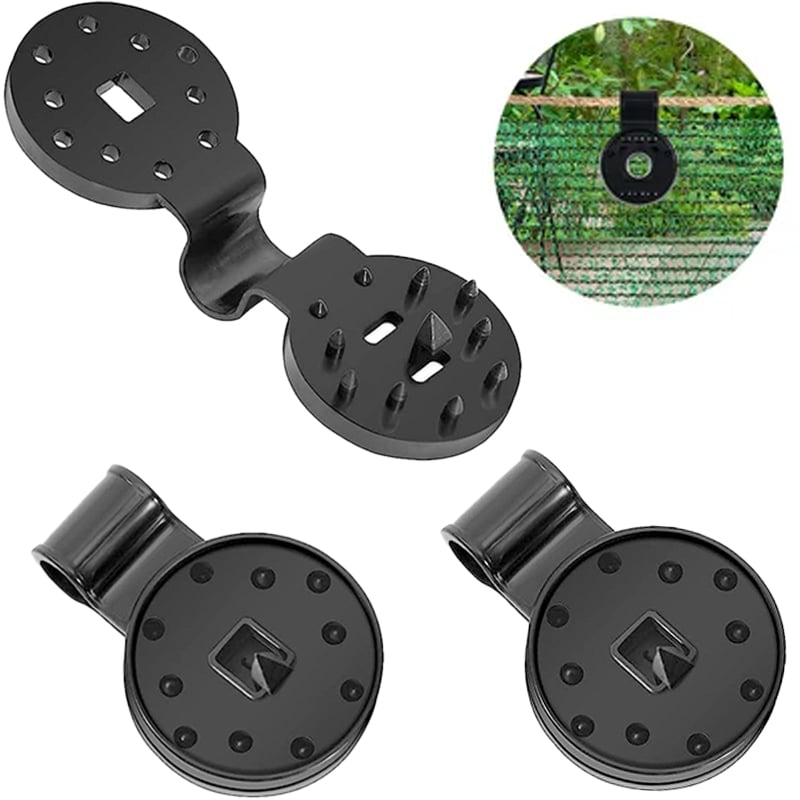 Clips métalliques pour une fixation sûre – Imperméables et résistants au vent – Lamylie