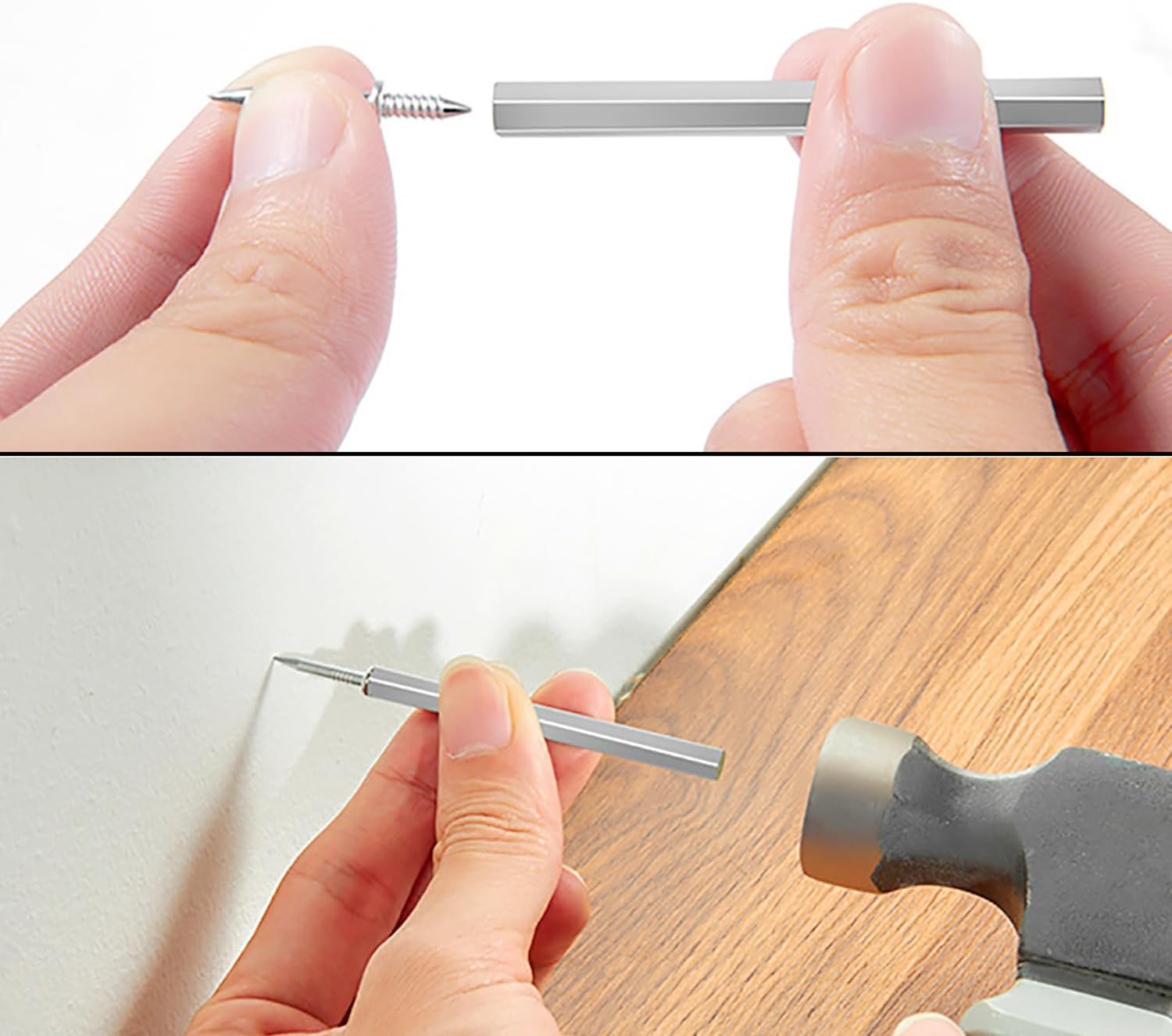 SecureHold Double-Head Nails — Snap in Flawless, Drill-Free Perfection Every Time - Lamylie