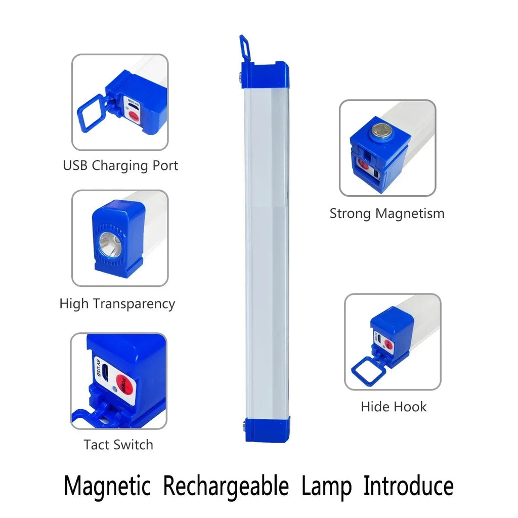 Magnetische LED-Röhrenleuchte – wiederaufladbar – Lamylie