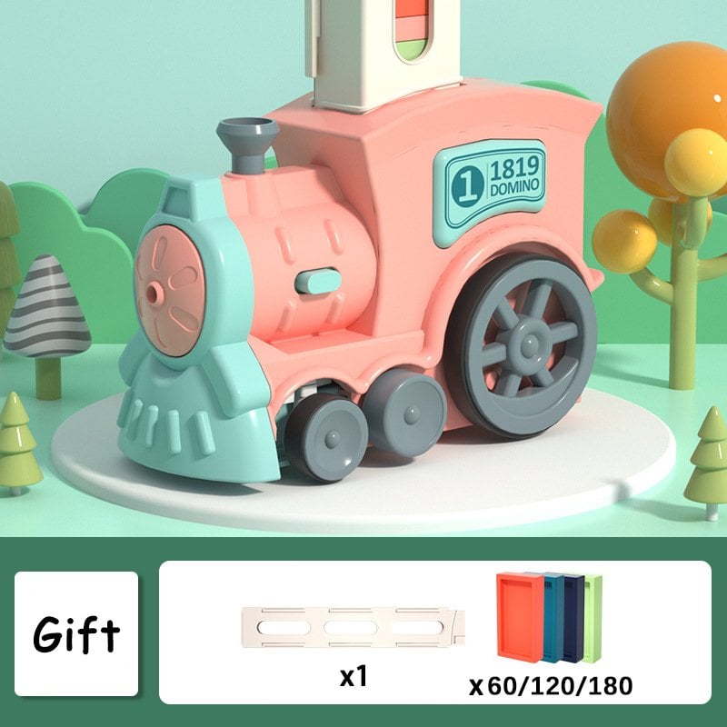 Train électrique pour un plaisir sans fin avec les dominos - Lamylie
