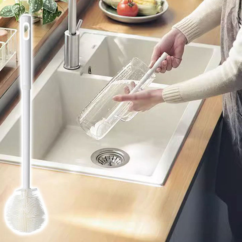 Spazzola per la pulizia | Manico lungo | Setole morbide | CupClean - Lamylie