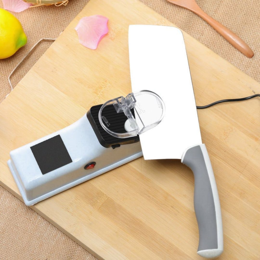 Knife Sharpener | Dual-Stage Honing | Secure Guide Slots | Enhanced Cutting Performance - Lamylie