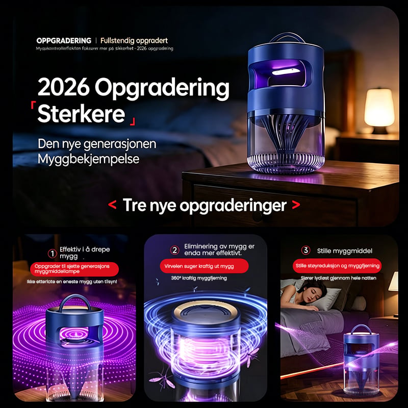 UV-Licht-Mückenlampe mit Saugventilator - Lamylie