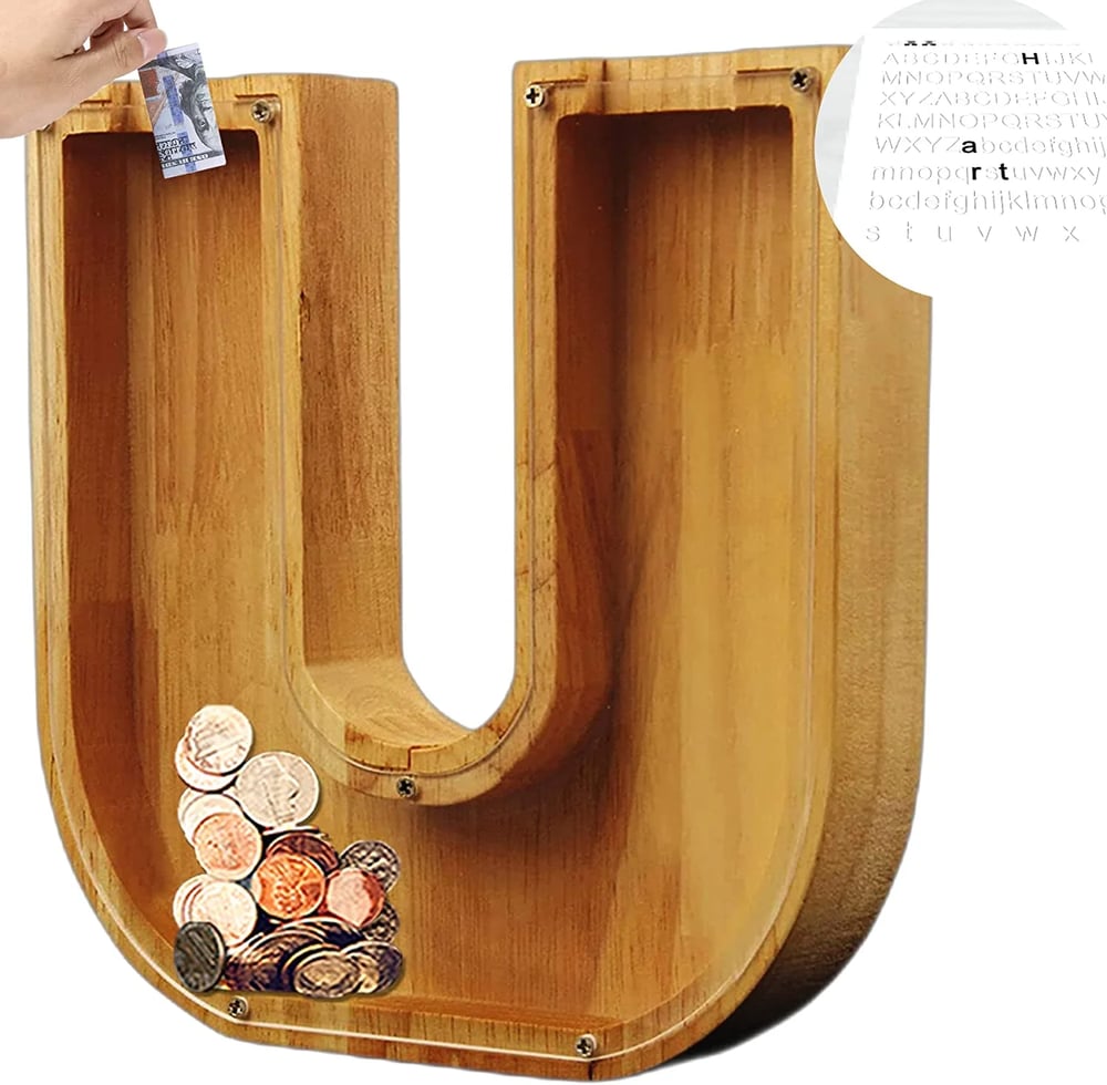 Hucha artesanal para fomentar el ahorro seguro en los niños - Lamylie