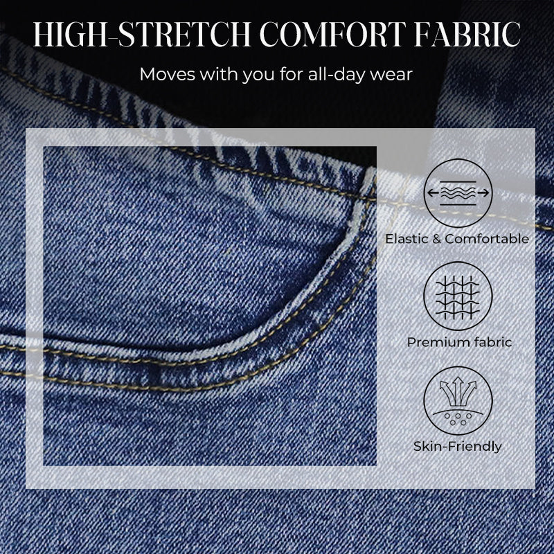 FlexiCurve — Jeans, die Ihre Kurven feiern, mit ganztägiger Bewegungsfreiheit und perfekter Passform - Lamylie