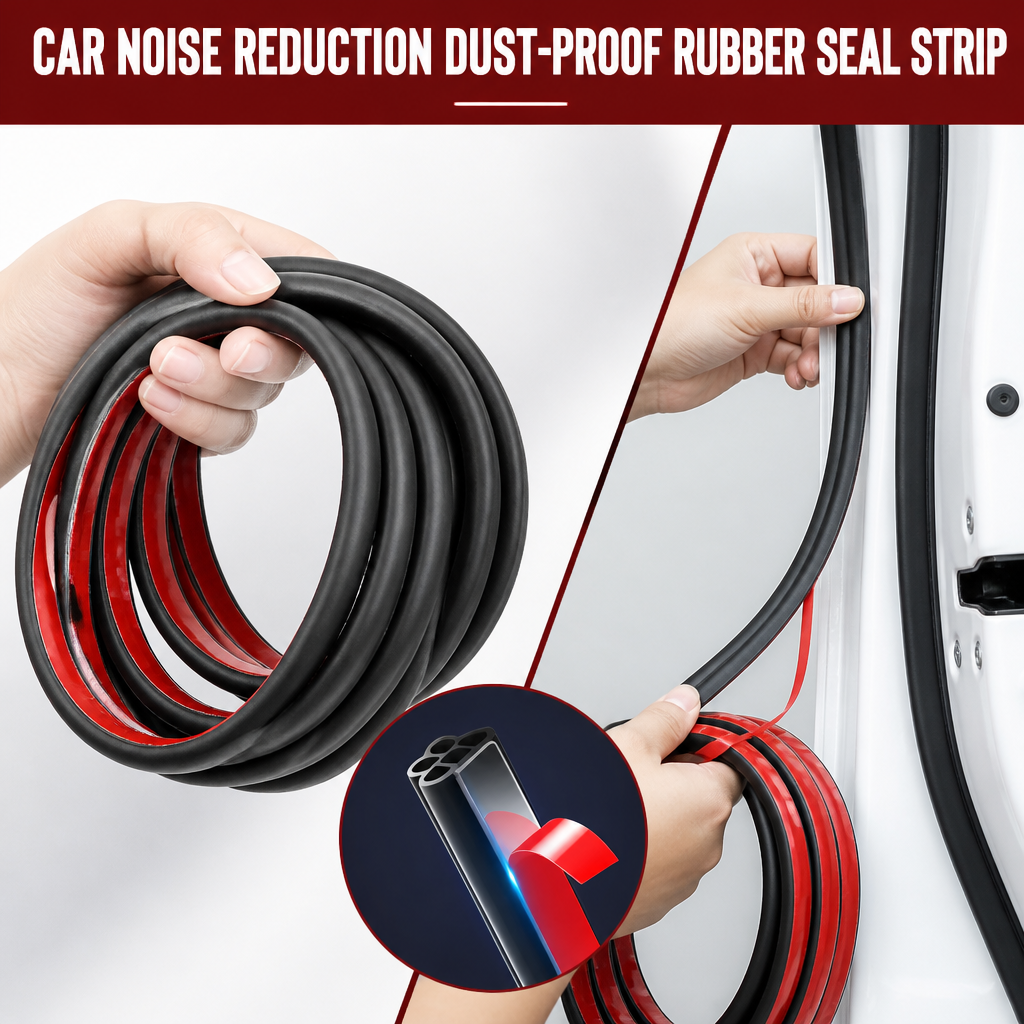 HushSeal — Μείωσε τον θόρυβο στην καμπίνα σου από 85 dB σε 50 dB μέσα σε λίγα λεπτά - Lamylie