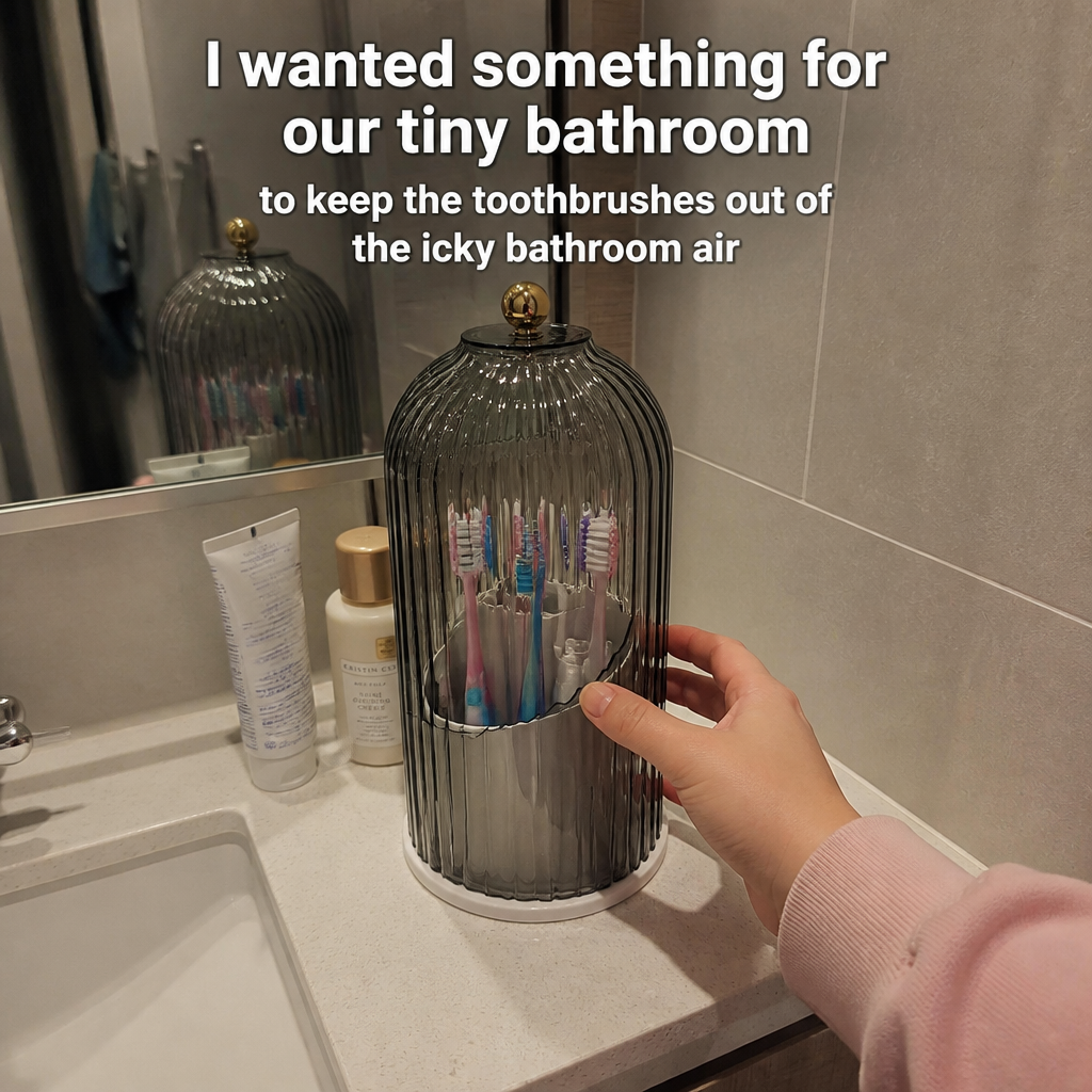 MetroLux Brush & Beyond Organizer — Transform Bathroom Chaos into Fresh, Clutter-Free Calm - Lamylie