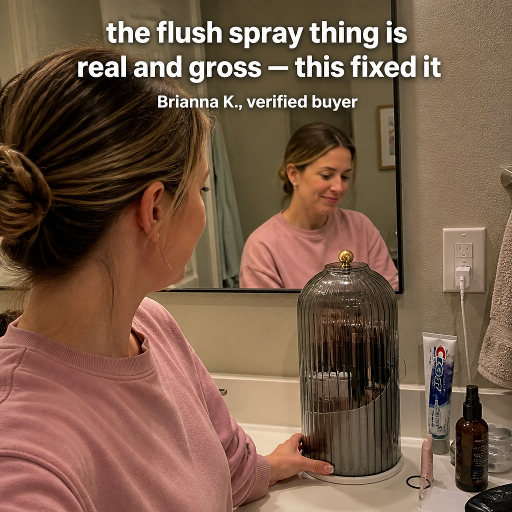 MetroLux Brush & Beyond Organizer — Transform Bathroom Chaos into Fresh, Clutter-Free Calm - Lamylie