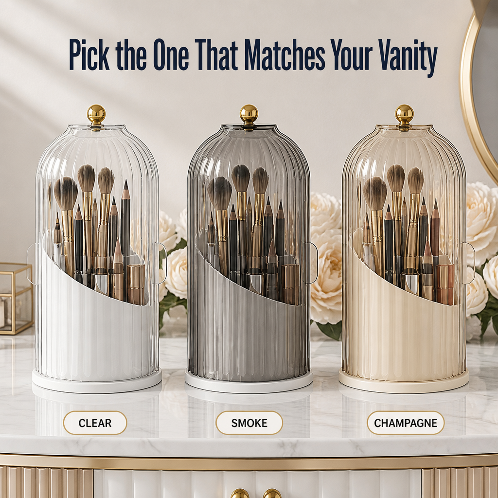 MetroLux Brush & Beyond Organizer — Transform Bathroom Chaos into Fresh, Clutter-Free Calm - Lamylie