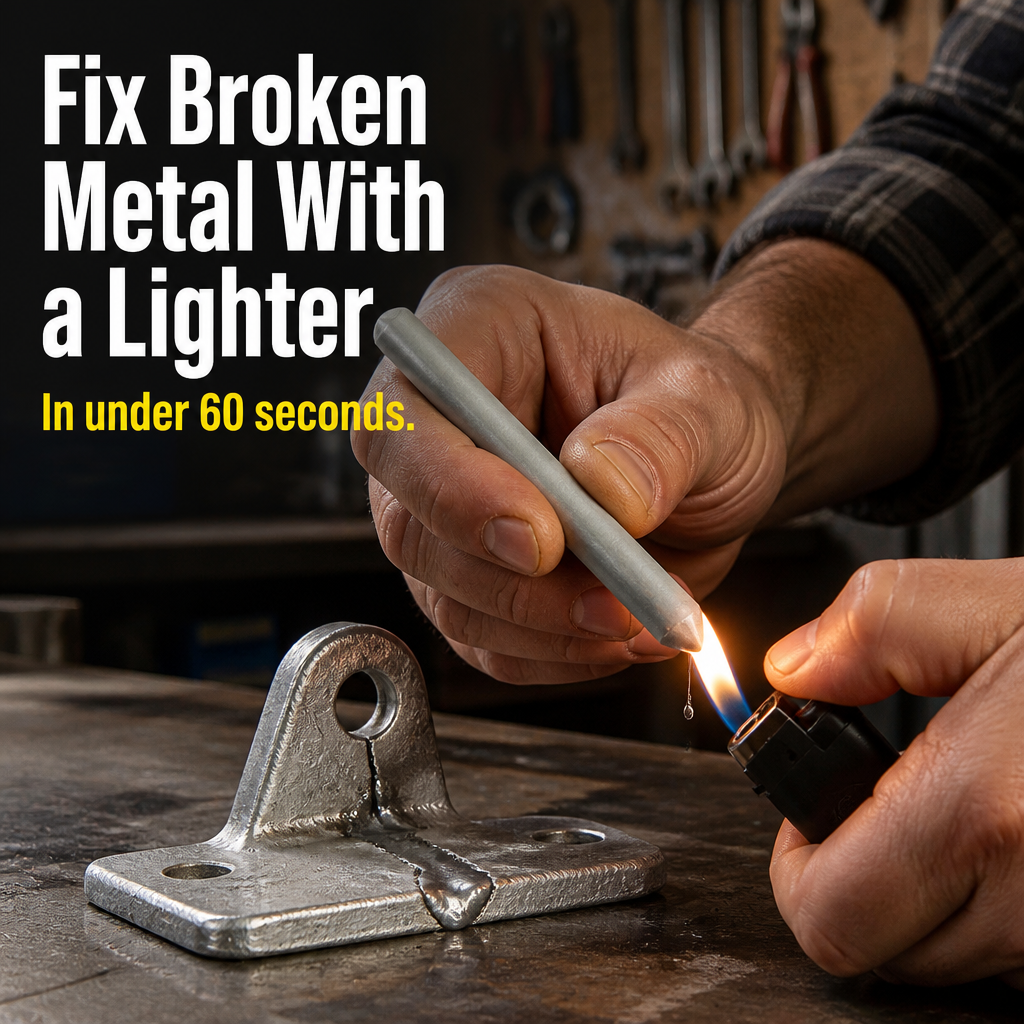 FlowForge — Patch Cracked Aluminum, Copper or Steel With Just a Lighter - Lamylie