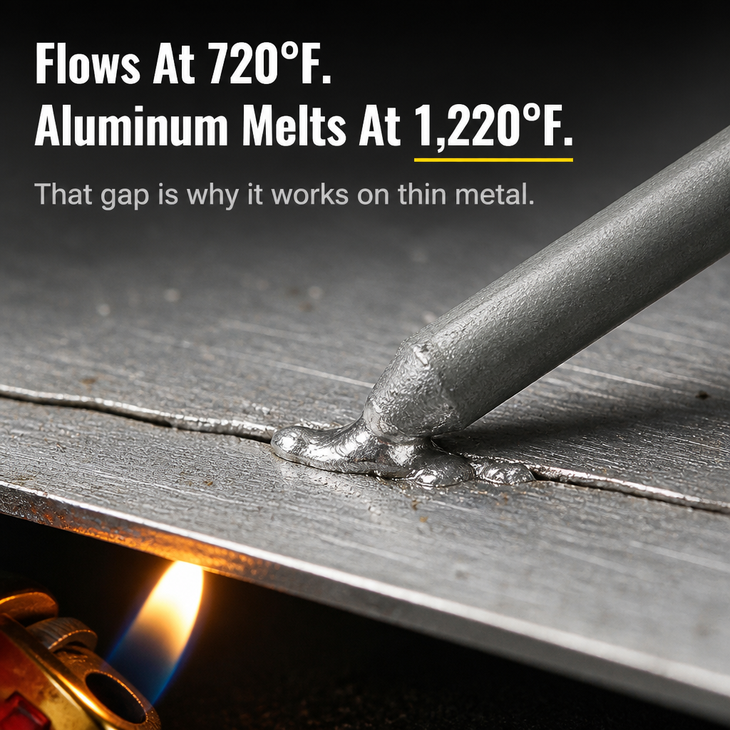 FlowForge — Patch Cracked Aluminum, Copper or Steel With Just a Lighter - Lamylie
