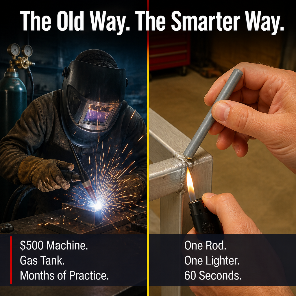 FlowForge — Patch Cracked Aluminum, Copper or Steel With Just a Lighter - Lamylie