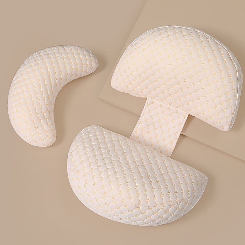 Maternity Support Body Pillow for Back and Leg Relief – Comfort Cushion for Sleep and Relaxation - Lamylie