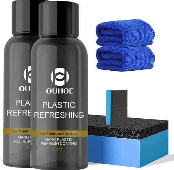 Rénovateur pour plastiques de voiture - Lot de 2 - Lamylie