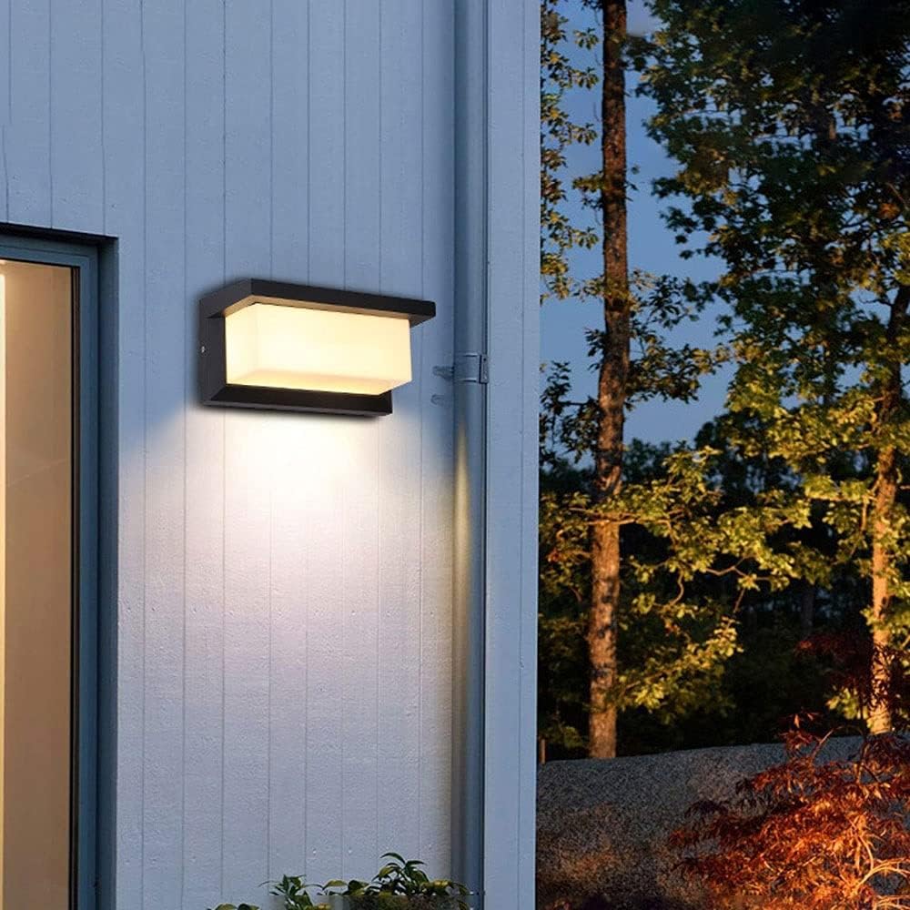 Outdoor LED Wall Lantern with Motion Detector – 20W Weather-Resistant - Lamylie