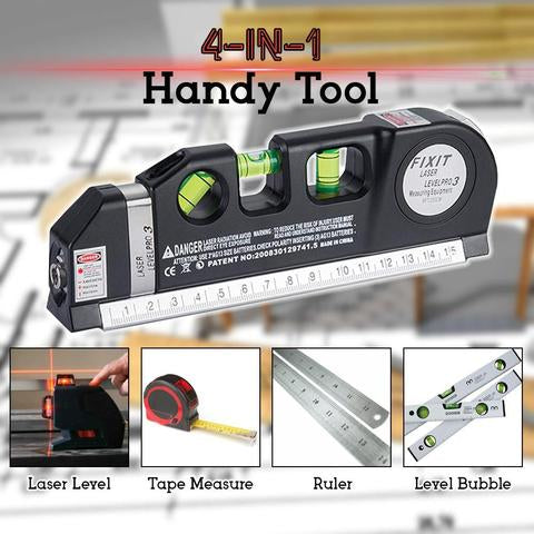 Laser Level Tool for Straight Lines - Easy to Use Like a Pro - Lamylie