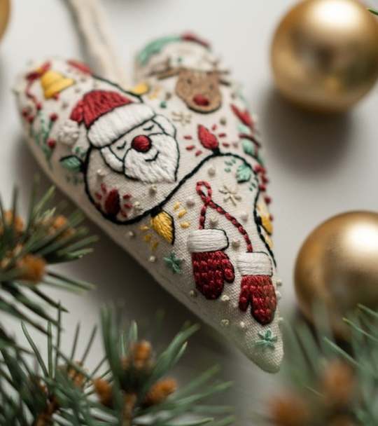 Ručně vyrobený vánoční zázrak – StitchHeart Noel - Lamylie