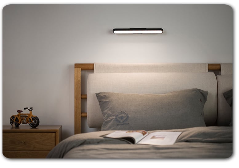 Magnetyczna lampka LED z elastycznym mocowaniem | Dotykowo ściemniana lampka nocna na biurko, do samochodu, garażu, warsztatu i kącika do czytania | Ładowana przez USB-C | Energooszczędna konstrukcja z ABS - Lamylie