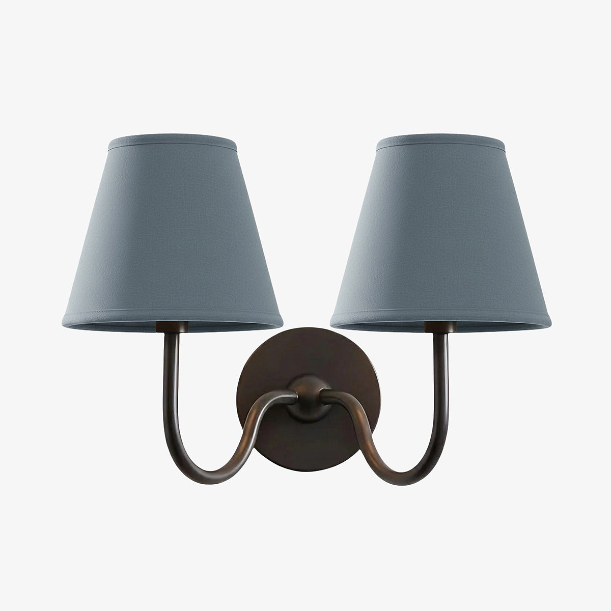 Wall Lamp with Pleated Fabric Shade | Classic Lighting for Bedroom and Living Room - Lamylie