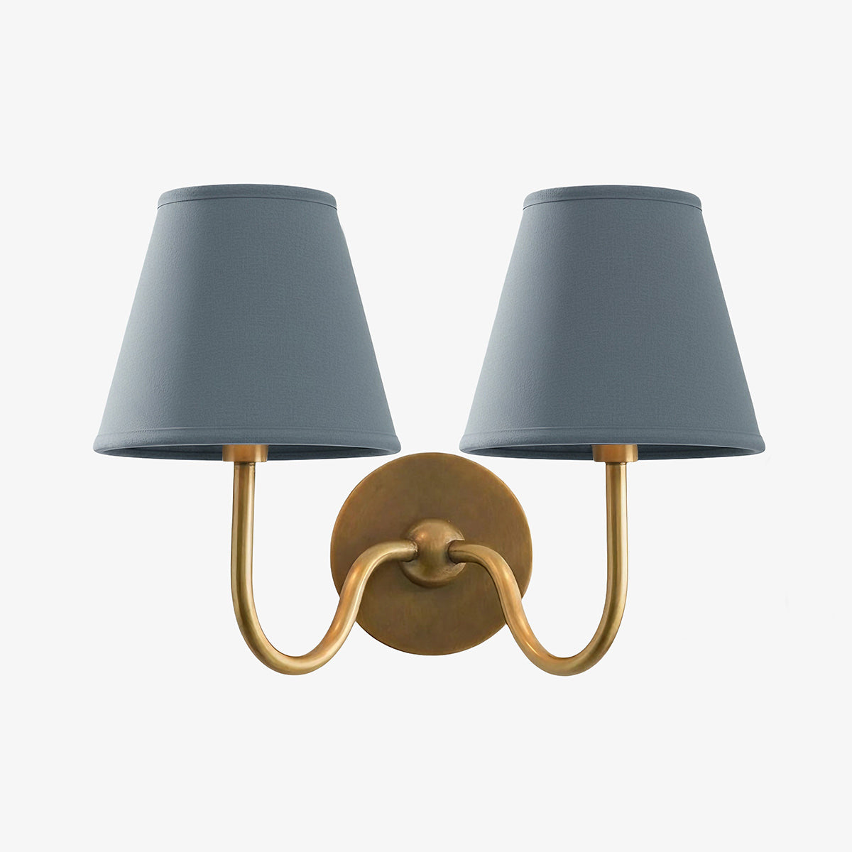 Wall Lamp with Pleated Fabric Shade | Classic Lighting for Bedroom and Living Room - Lamylie