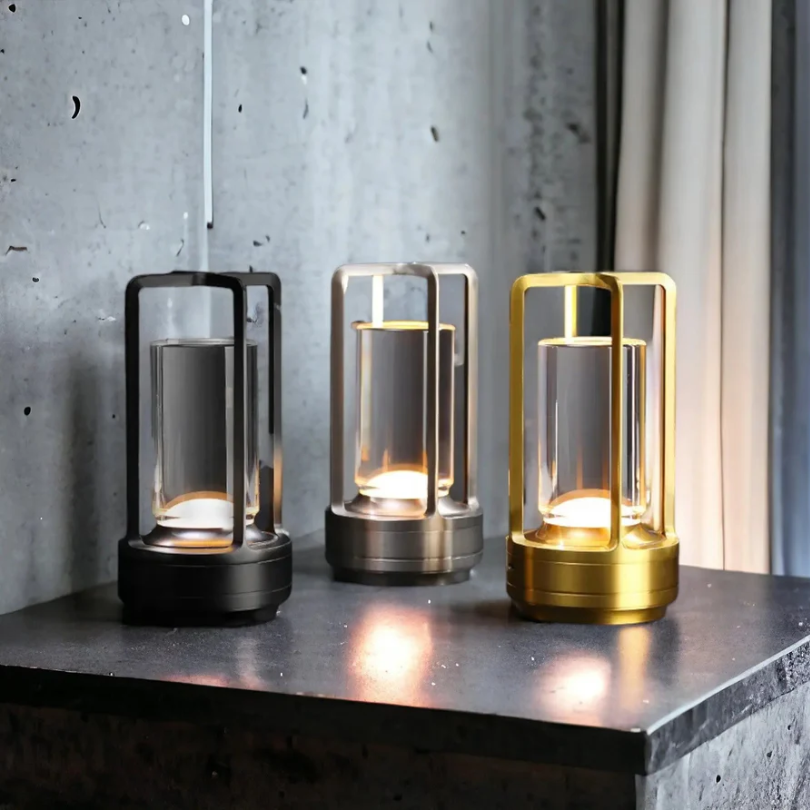 Wireless LED Desk Lamp with Dimmer – Nordic Style - Lamylie