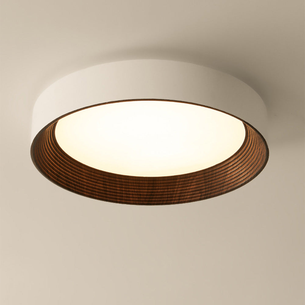 Minimalistische runde flache Deckenlampe Schlafzimmer-Deckenbeleuchtung LED - Lamylie