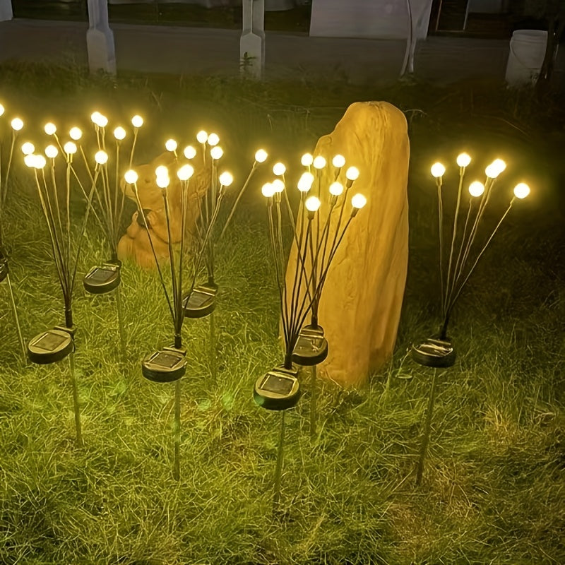 Luces solares LED de suelo Nightflare con efecto de luciérnaga — Configuraciones de 6/8/10 LED