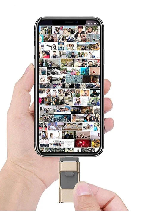 Flash Drive USB | Multi-Port Smartphone Storage | MemoryGo - Lamylie
