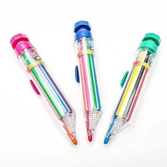 Colorful Kids Pen – 8 Colors in One Smart Tool - Lamylie