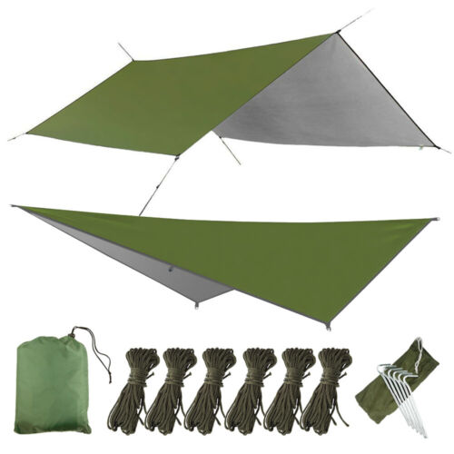 Hammock for Camping with Mosquito Net and Rainfly Choices - Lamylie