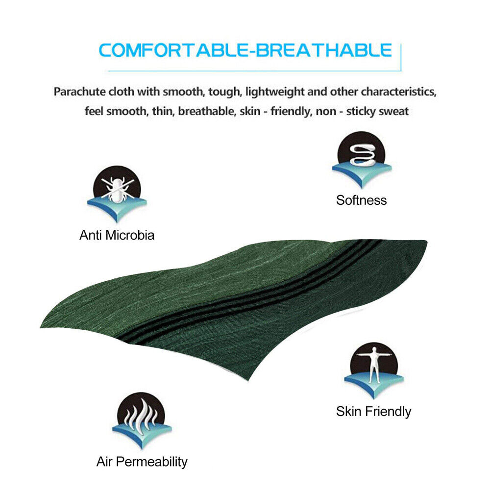 Hammock for Camping with Mosquito Net and Rainfly Choices - Lamylie