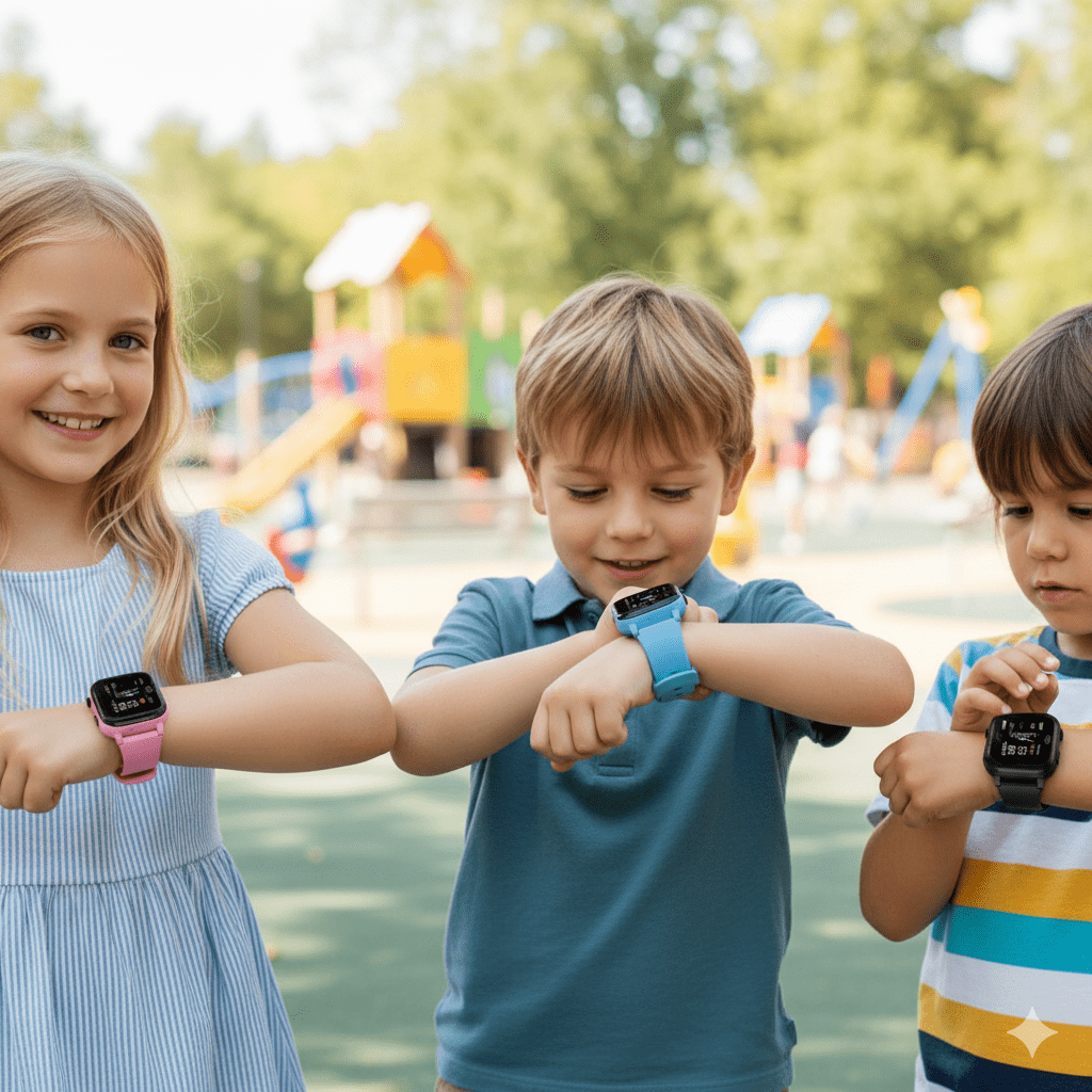 Dětské chytré hodinky s GPS sledováním v reálném čase a bezpečnostními funkcemi - Lamylie