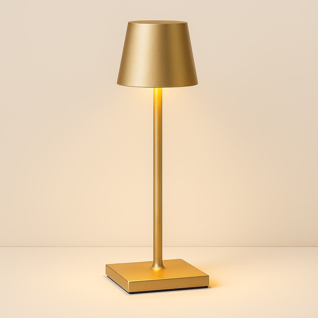 Wireless LED Desk Lamp with Touch Dimmer – Cordless, Pure Ambiance - Lamylie