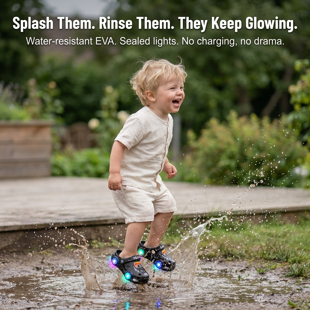 LumoSprints — Light Up Every Step & Grip Wet Floors Toddlers Usually Slip On - Lamylie