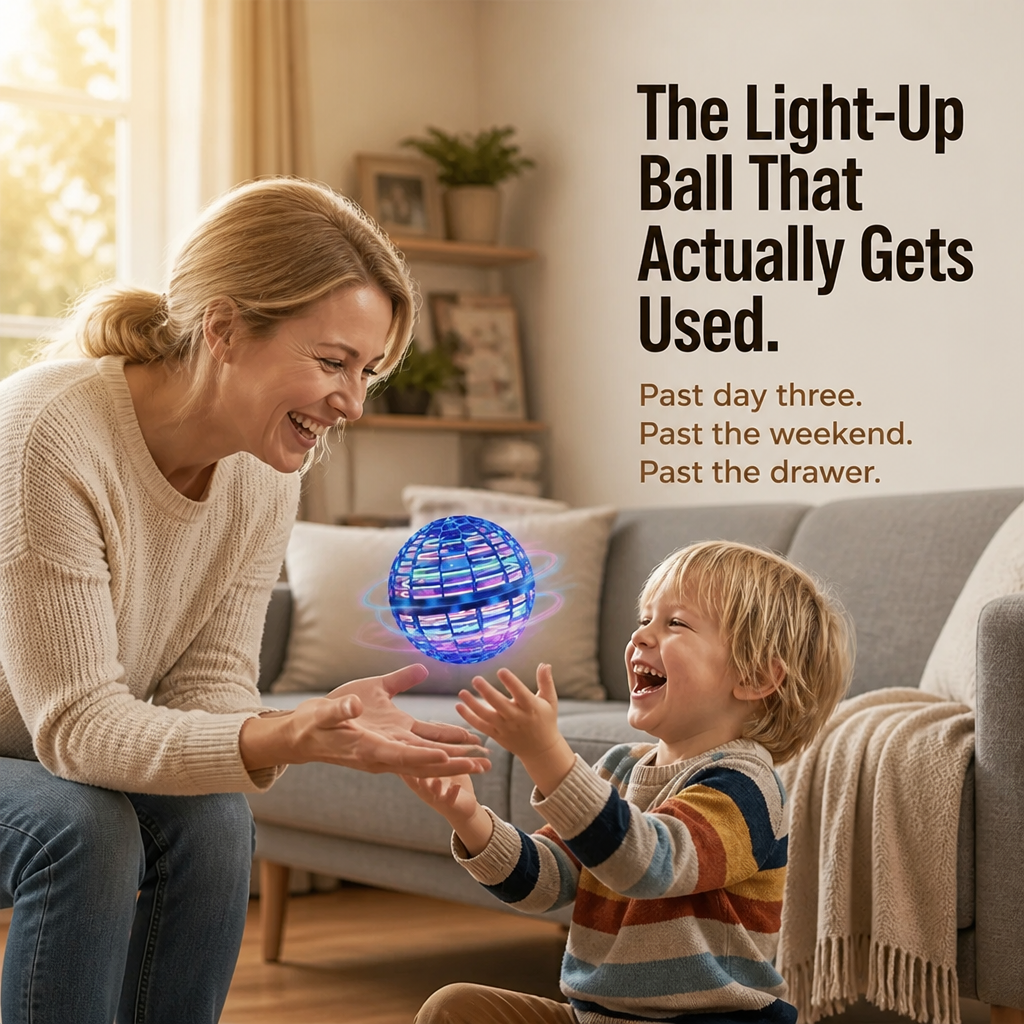 LumaSphere — Hover, Glide, and Catch the Ball That Hooks Kids in Minutes - Lamylie