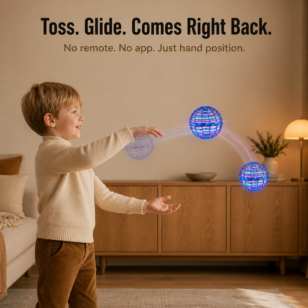 LumaSphere — Hover, Glide, and Catch the Ball That Hooks Kids in Minutes - Lamylie