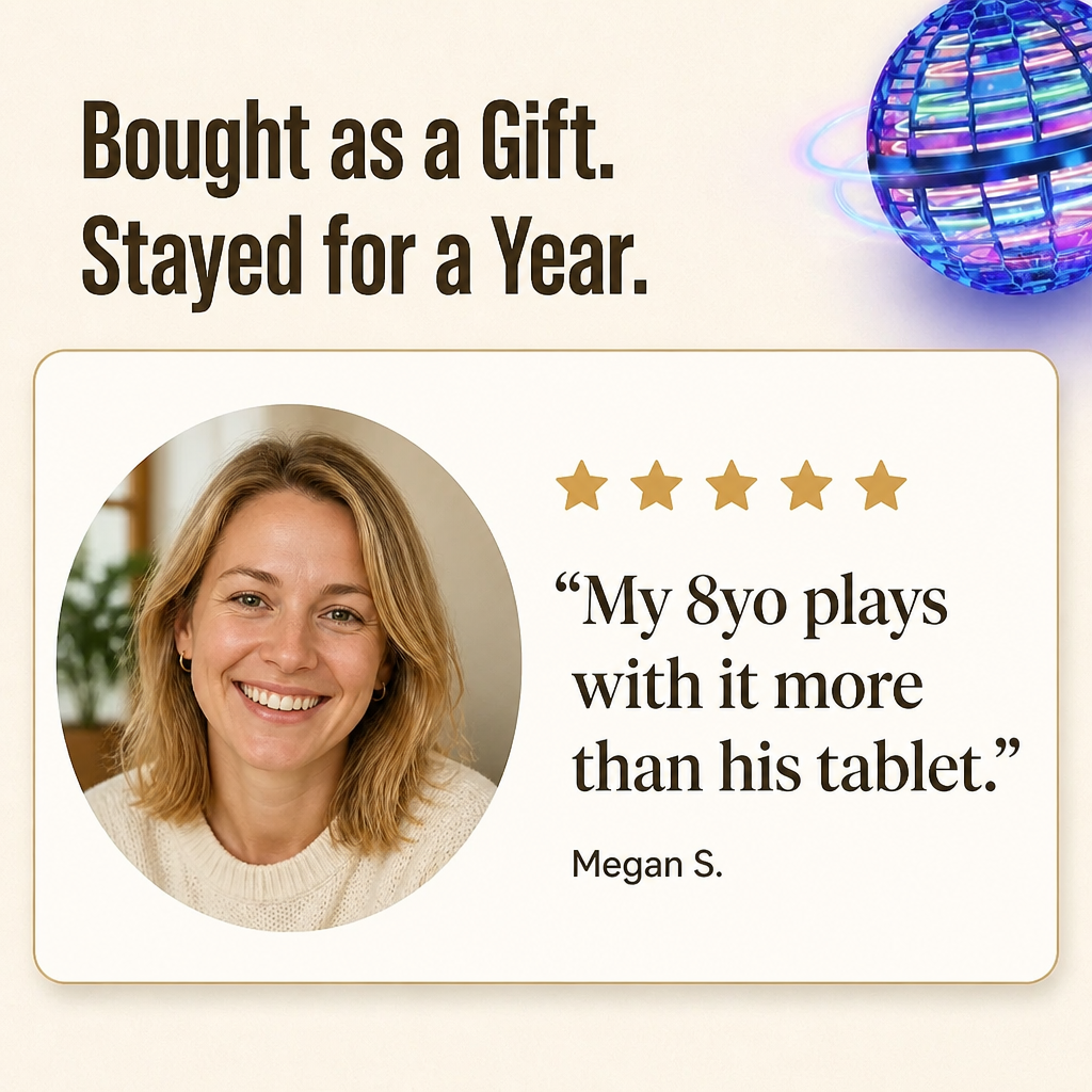 LumaSphere — Hover, Glide, and Catch the Ball That Hooks Kids in Minutes - Lamylie