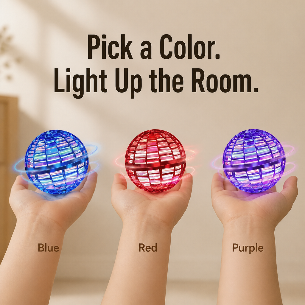 LumaSphere — Hover, Glide, and Catch the Ball That Hooks Kids in Minutes - Lamylie