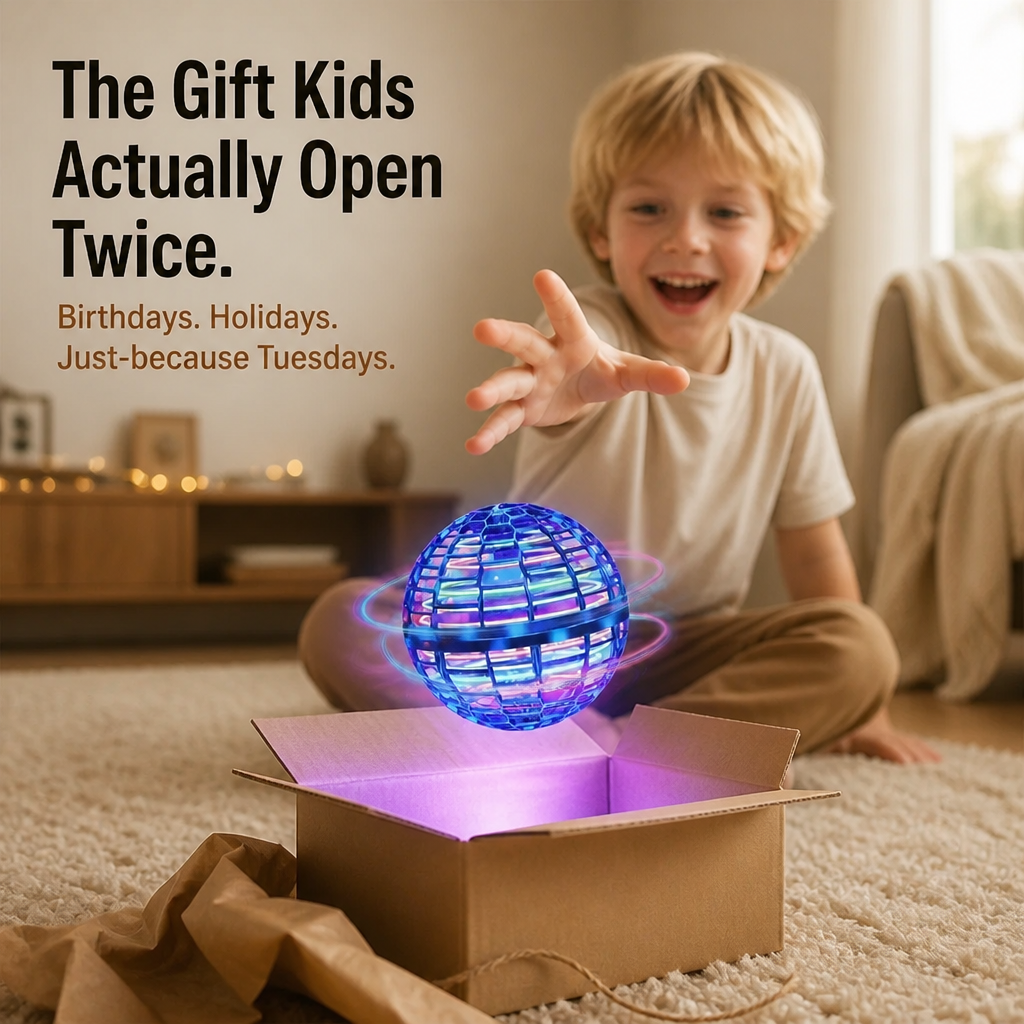 LumaSphere — Hover, Glide, and Catch the Ball That Hooks Kids in Minutes - Lamylie