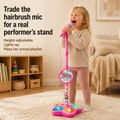 HarmonyVibe — Trade the Hairbrush Mic for a Real Performer's Stand | Pink, Blue, Black - Lamylie