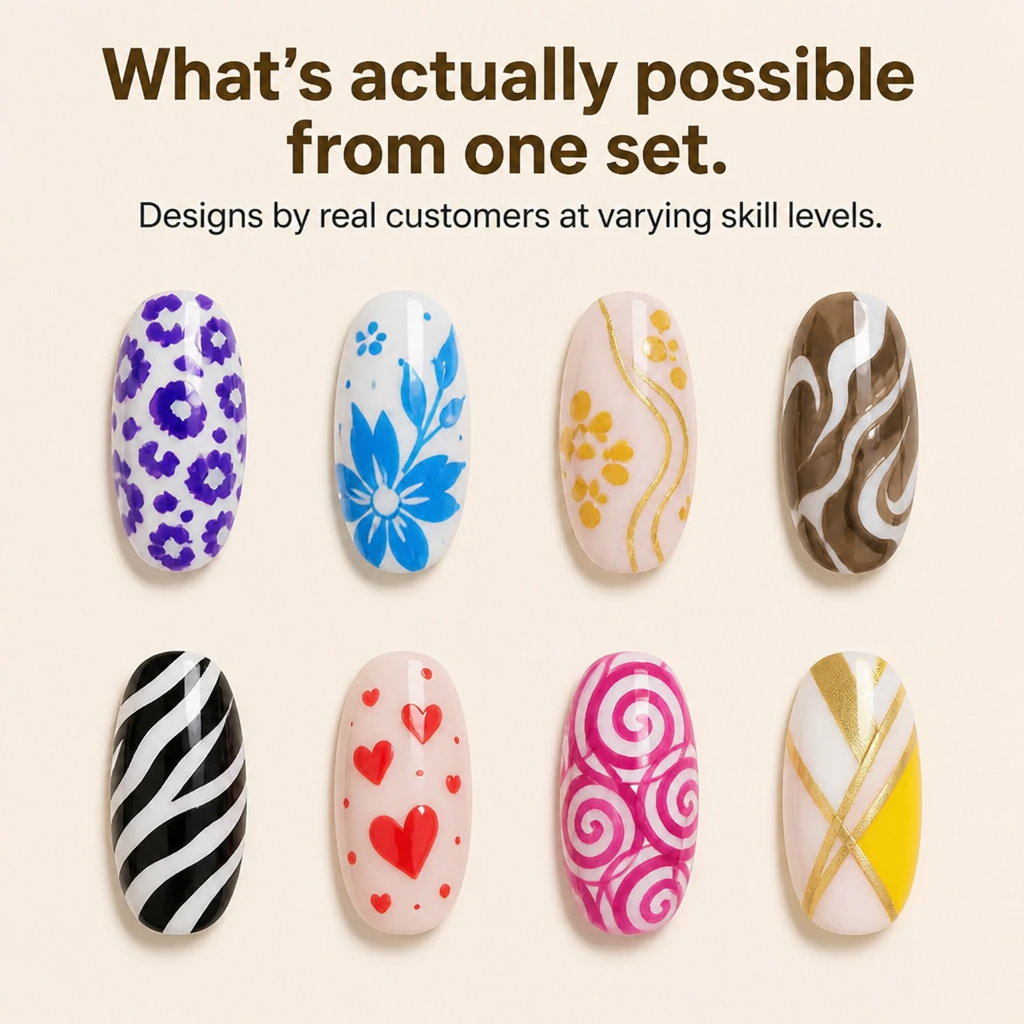 LumeFina Nail Art Markers — ارسمي تصاميم أظافر دقيقة مع ابنتك وتجنّبي زيارة الصالون - Lamylie