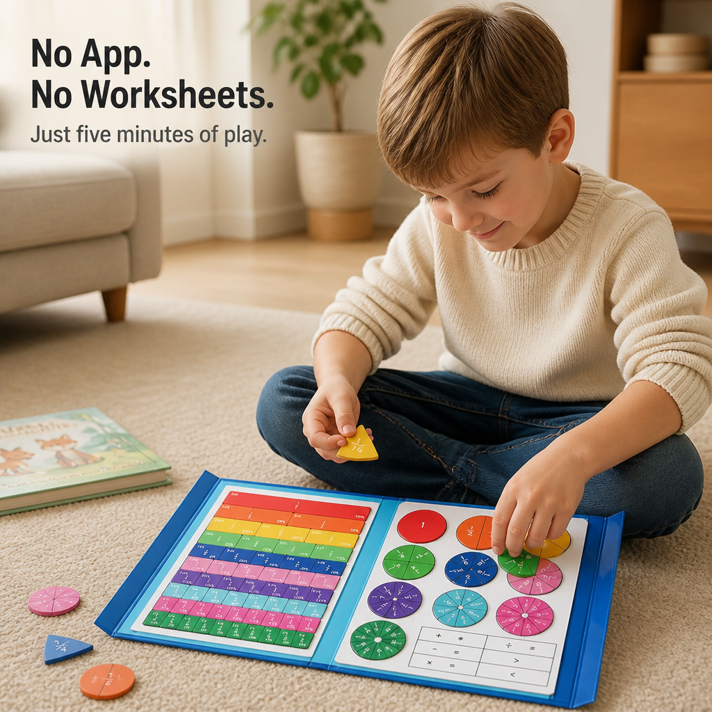 FractionSense — Make Fractions Finally Click With Magnetic Pieces Kids Actually Move - Lamylie