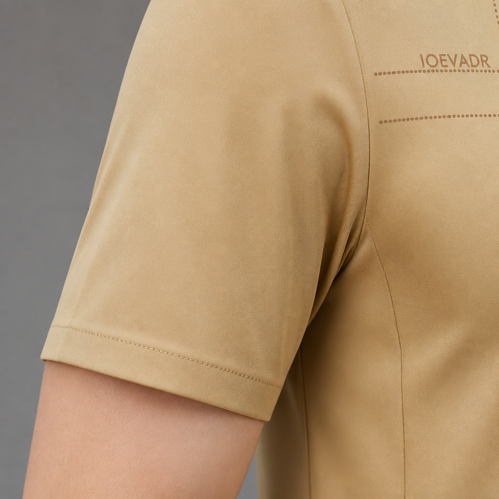 Maxon – Wrinkle-Free Stretch Short-Sleeve Button-Down Shirt - Lamylie