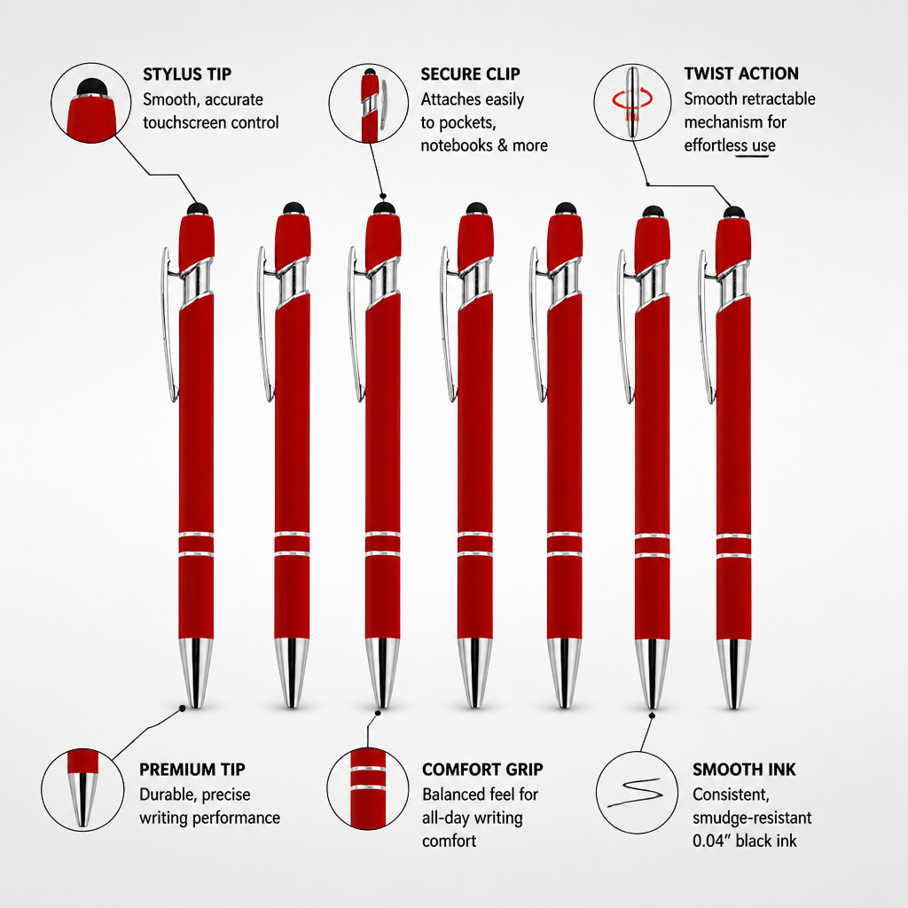 CheekyClick Stylus Pen Set — Turn Every Task Into a Smooth, Smile-Powered Win - Lamylie