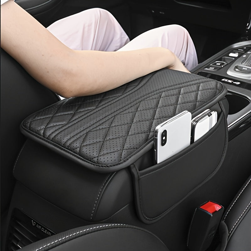 Organizer per bracciolo dell'auto in similpelle PU con tasche - Lamylie
