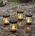 LumaFlick Solar Flame Lantern — Transform Your Nights with Cozy, Captivating Glow That Lasts All Evening - Lamylie