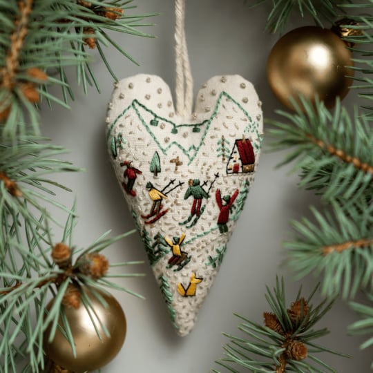 Ručně vyrobený vánoční zázrak – StitchHeart Noel - Lamylie