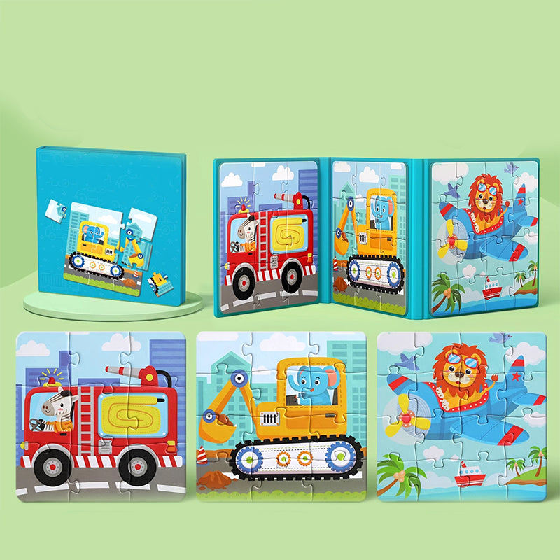 Magnetic Puzzle Book for Kids – Instant Favorite! - Lamylie